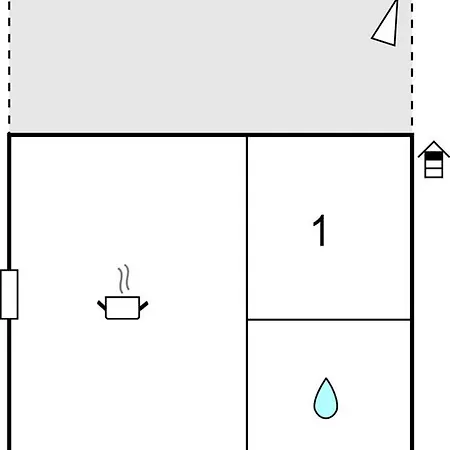 公寓 1 Bedroom Cozy In *