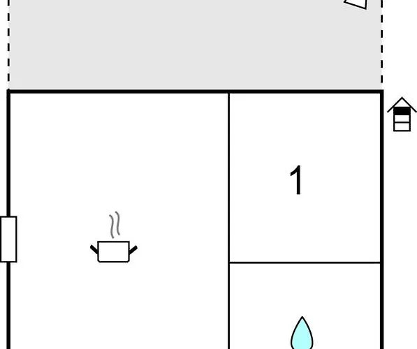 Appartement 1 Bedroom Cozy In *